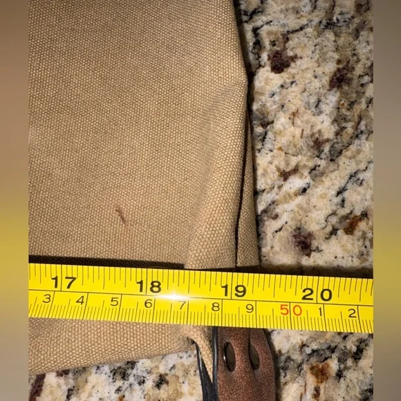 Paris Airport Canvas Tote Bag|French Graphic Travel Bag|leather trim - Picture 11 of 12